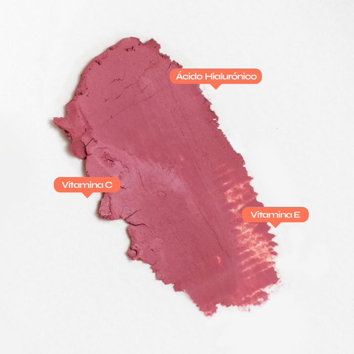 Barra 3 en 1 Rubor, Labial y Sombra FPS 95 activos de skincare