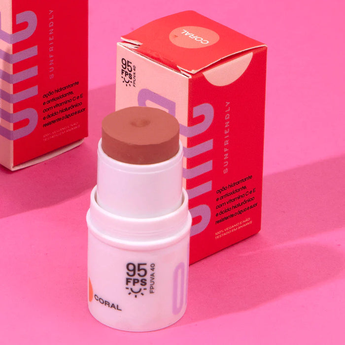 OIlie Barra 3 en 1 Rubor, Labial y Sombra FPS 95